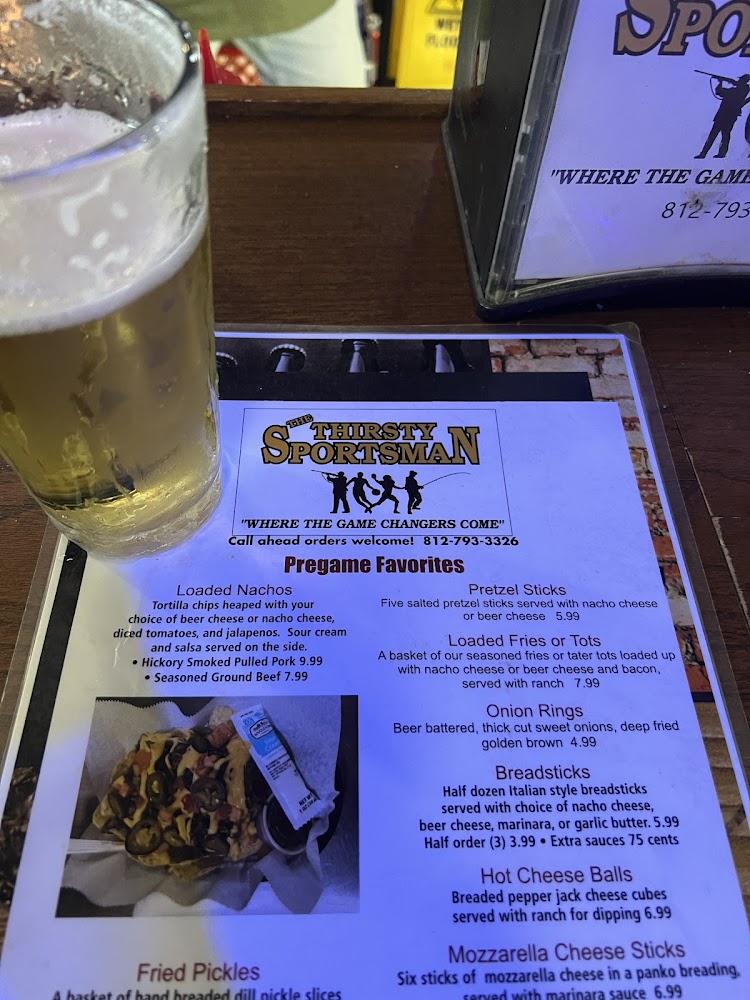The Thirsty Sportsman Fish Sandwich